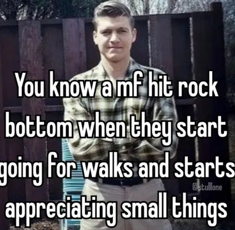 Hitting Rock Bottom Walks