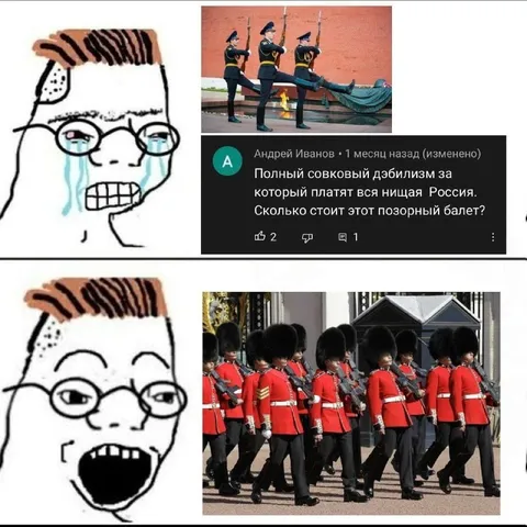 Стыдный и эффектный военный балет