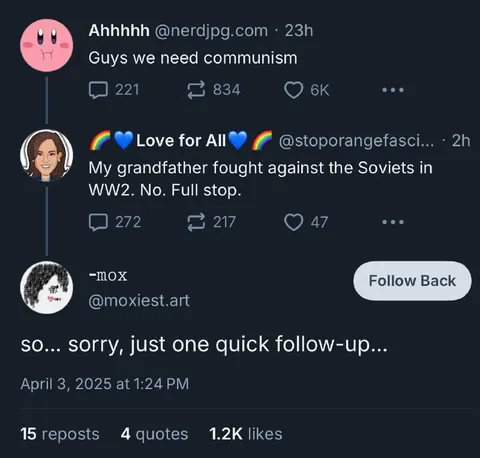 Communism Follow-Up Question