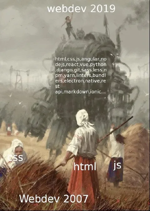 Webdev 2007 vs 2019