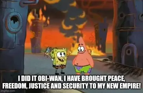 SpongeBob Brings Peace to His Empire