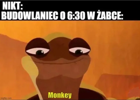 Budowlaniec o 6:30 w Żabce