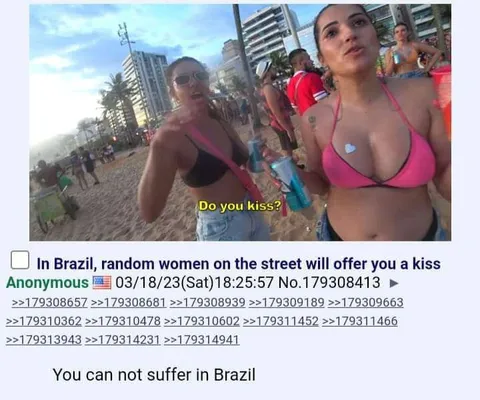 Do You Kiss in Brazil?