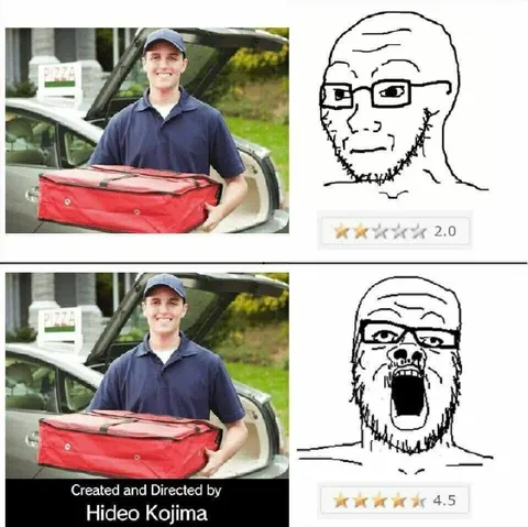 Pizza Delivery by Hideo Kojima