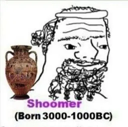 Ancient Shoomer Man