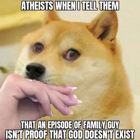 Atheists and Family Guy Proof