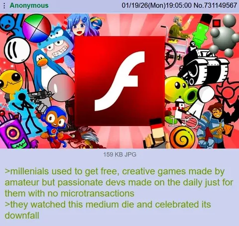 Millennials Mourn the Death of Flash Games