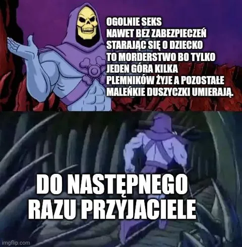 Skeletor o morderczych plemnikach