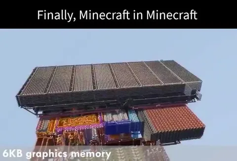Finally, Minecraft in Minecraft