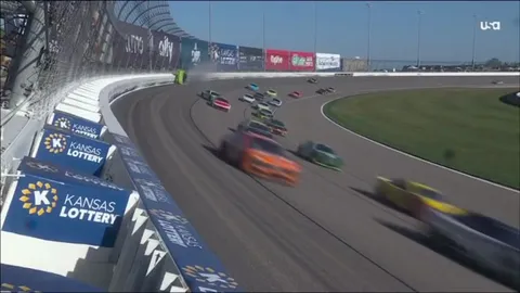 Race Car Hits the Wall