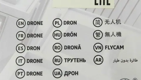 Перевод слова «дрон»