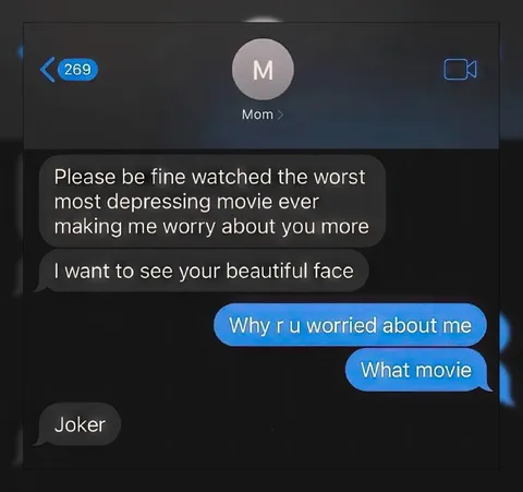 Mom Worries After Watching Joker