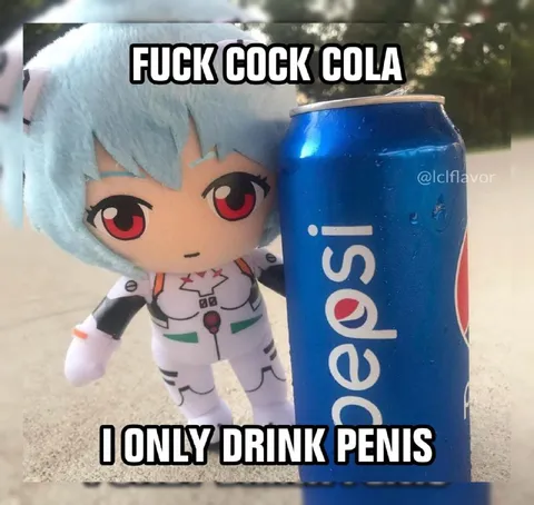 Rei Only Drinks Pepsi