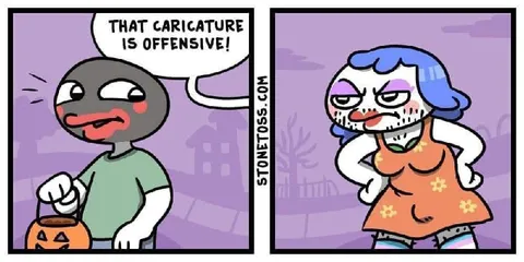 That Caricature Is Offensive