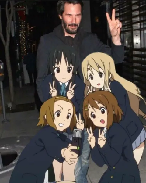 Киану Ривз и K-On