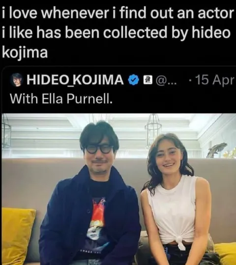 Hideo Kojima Collects Actors