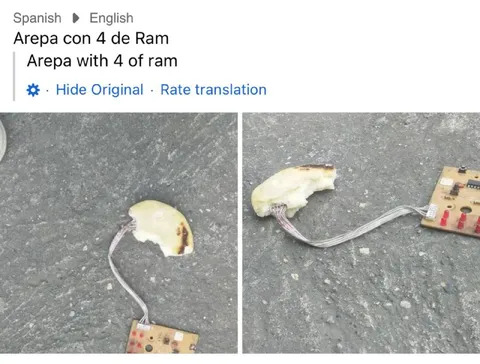 Arepa con 4 de Ram