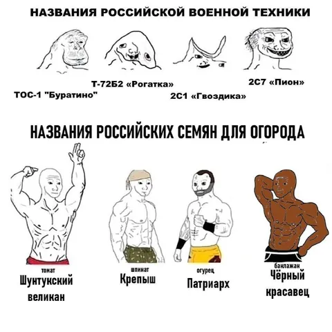 Российская техника и семена