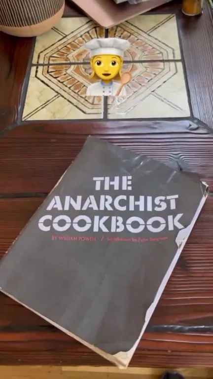 The Anarchist Cookbook Glows
