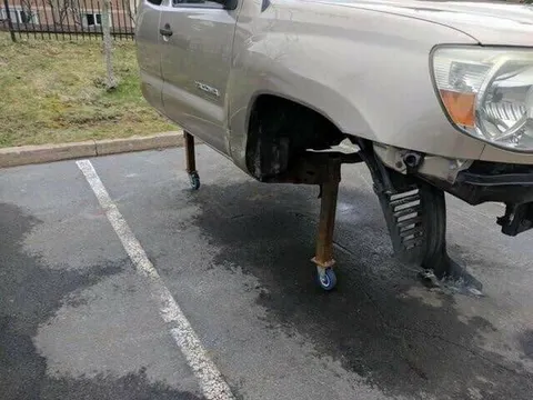 Когда колёса закончились