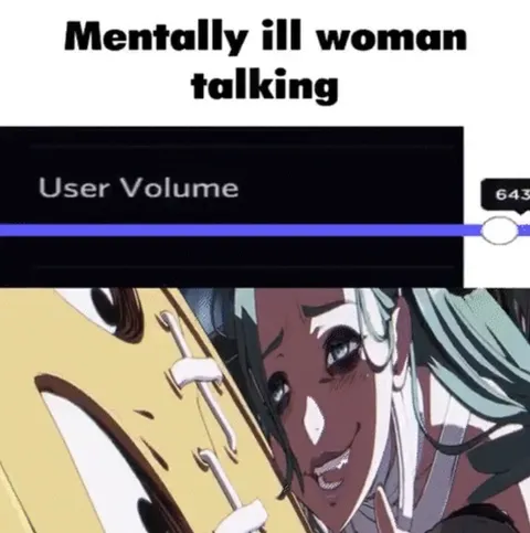 Mentally Ill Woman Talking