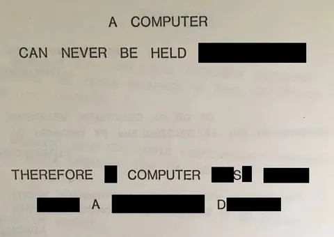 Censored Computer Logic