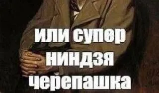 Или супер ниндзя черепашка