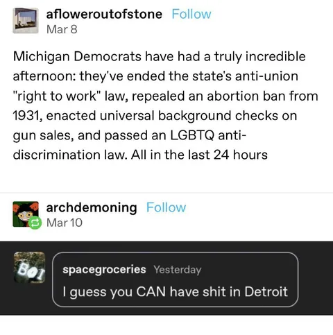 Michigan Democrats Incredible Afternoon