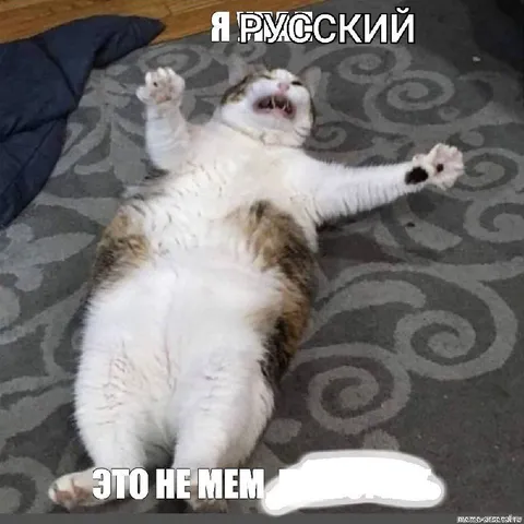 Я русский — это не мем