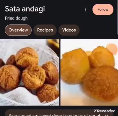 Sata Andagi Food Reaction
