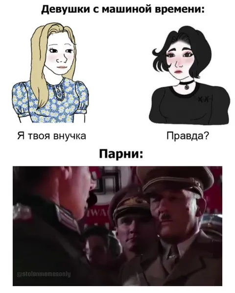 Девушки с машиной времени