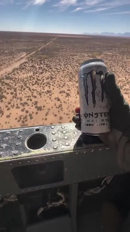Monster Energy Over the Desert