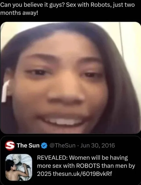 Sex With Robots Soon