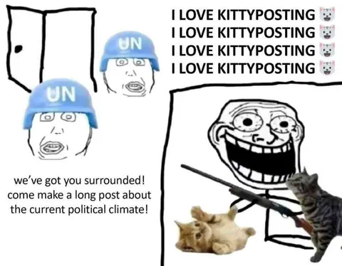 UN Soldiers Love Kittyposting