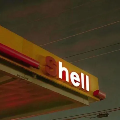 Upside-Down Shell Sign
