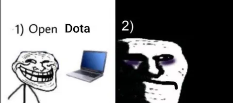 Open Dota Trollface