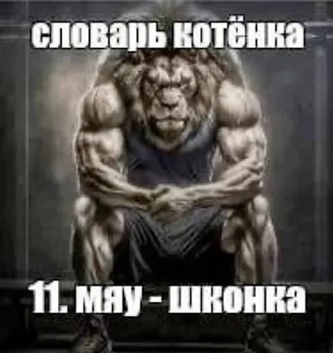 Словарь котёнка: 1 мая школьника