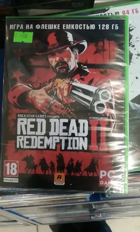 Пиратская Red Dead Redemption на флешке