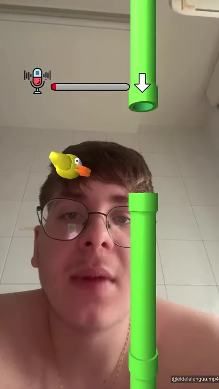 Утка и зелёные трубы