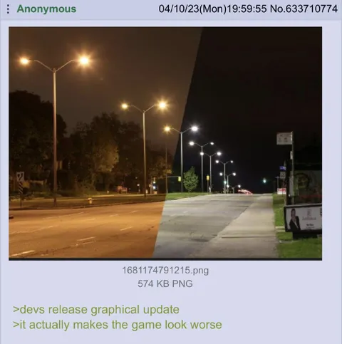 Graphical Update Makes Game Worse