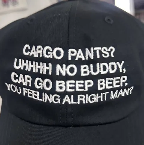 Cargo Pants Car Go Beep Beep