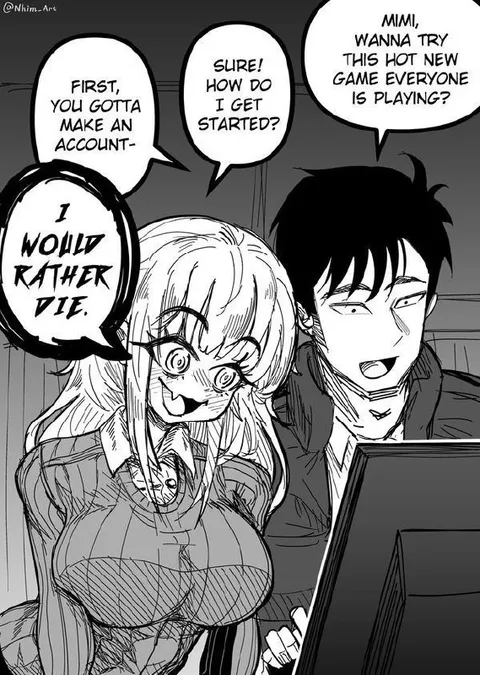 Mimi Refuses to Make an Account