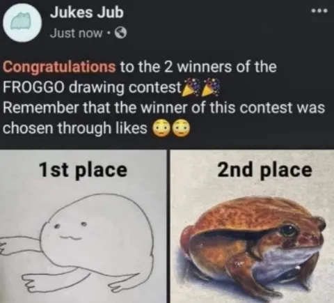 Froggo Drawing Contest Winners