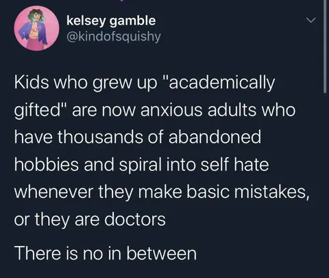 Academically Gifted Adult Spiral