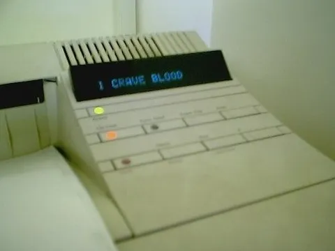 I Crave Blood Machine