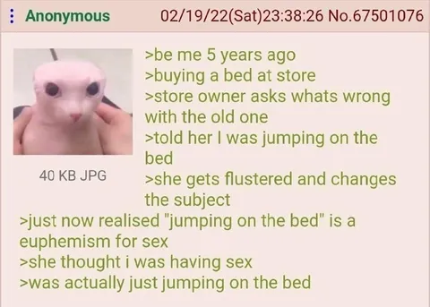 Jumping on the Bed Euphemism