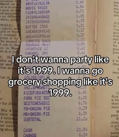 Grocery Shopping Like 1999