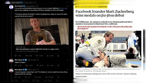Zuckerberg Challenges Elon to Jiu-Jitsu