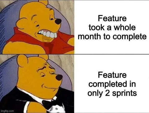 Feature Took a Whole Month