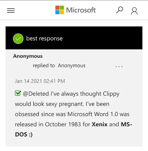 Pregnant Sexy Clippy Confession